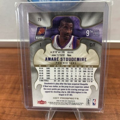 2008-09 Fleer Hot Prospects Amare Stoudemire Phoenix Suns #79