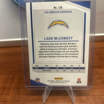2024 Panini Elite Status- Ladd McConkey #/875 Los Angeles Chargers