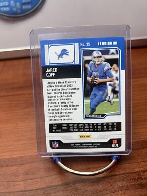 Jared Goff 2023 Panini Contenders Season Ticket Retail #35 Detroit Lio