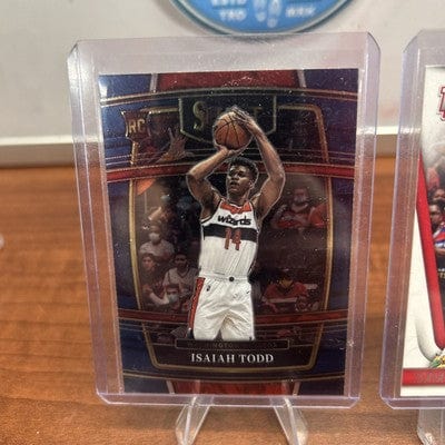 2021-22 Panini Select #65 Isaiah Todd Rookie Blue retail Washington Wi