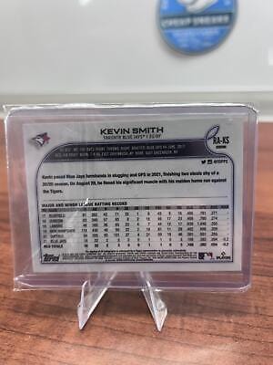 Kevin Smith AU 2022 Topps Chrome Rookie Autographs #RA-KS Toronto Blue