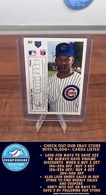 Heathcliff Slocumb (RC) 1991 Upper Deck #767 Chicago Cubs