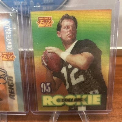 Carolina Panthers 1995 Sportsflix Kerry Collins (RC), Frank Reich Inag
