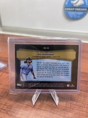 Bo Bichette 2022 Topps Update Topps Black Gold #BG-23 Toronto Blue Jay