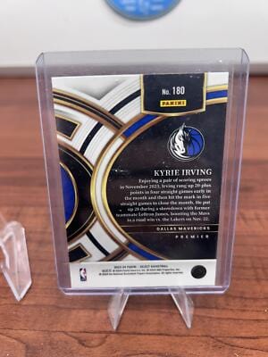 Kyrie Irving 2023-24 Panini Select Blue (Retail Base) #180 Dallas Mave