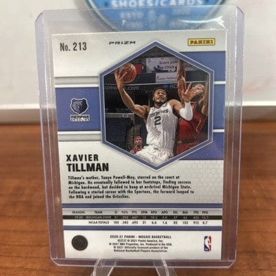 2020-21 Panini Mosaic XAVIER TILLMAN #213 RC Yellow Reactive Mosaic Pr