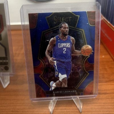 2021-22 Panini Select - Select Numbers Kawhi Leonard #3 Silver Prizm