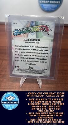 Jazz Chisholm Jr. 2022 Topps Chrome Future Stars #FS-12 Miami Marlins