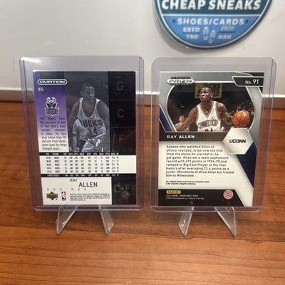 Ray Allen 2002-03 Upper Deck Ovation Basketball Card #45 Milwaukee Buc