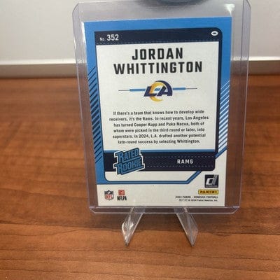 2024 Panini Donruss - Rated Rookie #352 Jordan Whittington (RC)