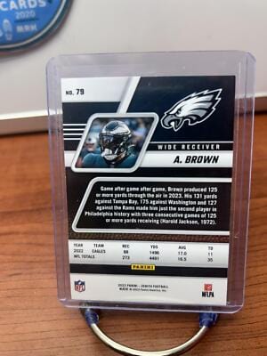 A.J. Brown 2023 Panini Zenith #79 Philadelphia Eagles