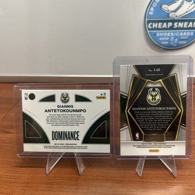 21-22 Panini Prizm Giannis Antetokounmpo Dominance #12 22 Select Premi