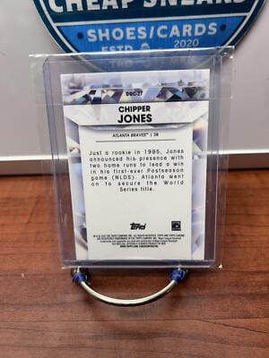 2022 Topps Chrome Update Diamond Greats Die Cut #DGC-27 Atlanta Braves