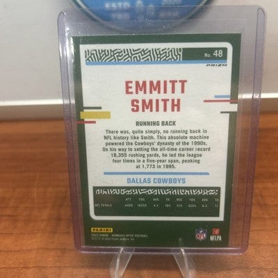 EMMITT SMITH 2023 Donruss Optic Blue Stars Holo Prizm #48 Cowboys