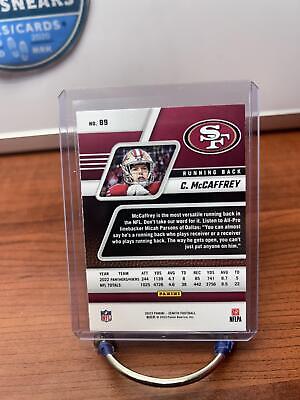 Christian McCaffrey 2023 Panini Zenith #89 San Francisco 49ers