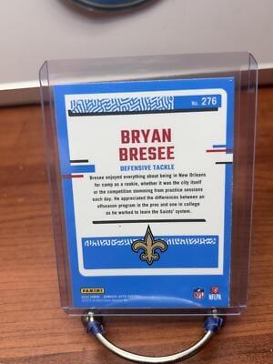 Bryan Bresee RC 2023 Donruss Optic #276 New Orleans Saints