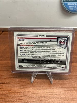 2020 Bowman Chrome - Prospect Auto Gunner Mayer #CPA-GMA Purple /250 (