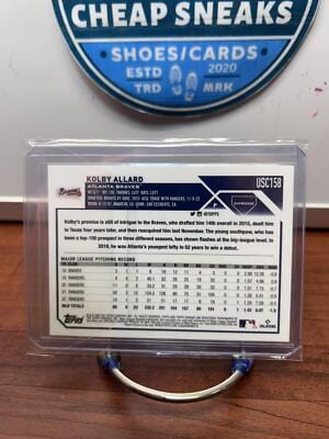 Kolby Allard 2023 Topps Chrome Update Pink #USC158 Braves