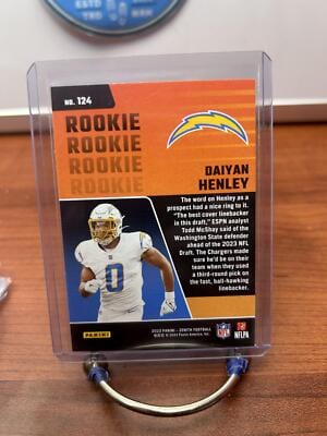 Daiyan Henley RC 2023 Panini Zenith #124 Los Angeles Chargers