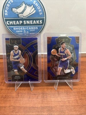 Devin Booker 2023-24 Panini Select - Premier Retail Blue #143 Suns