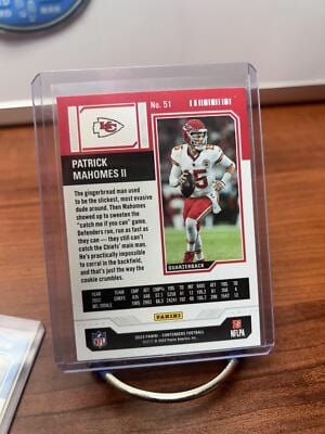 Patrick Mahomes II 2023 Panini Contenders Season Ticket #51 Kansas Cit