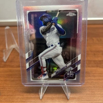 2021 Topps Chrome Adolis Garcia All Star Game Refractor ASG-24 B-4