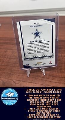 Dak Prescott 2024 Donruss Elite #20 Dallas Cowboys