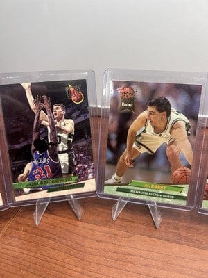 Milwaukee BUCKS 92-93/93-94 Fleer Ultra 8 Cars Lot RC’s Of VIN Baker