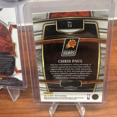 Chris Paul 2022-23 Panini Select Concourse Blue Phoenix Suns #50