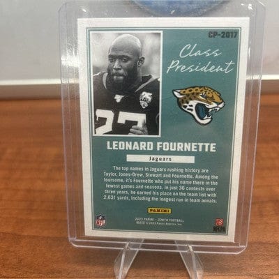 Leonard Fournette 2023 Zenith Class President Insert Cp-2017 Jaguars