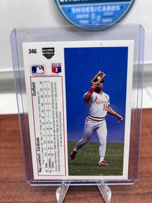Ray Lankford 1991 Upper Deck #346 St. Louis Cardinals