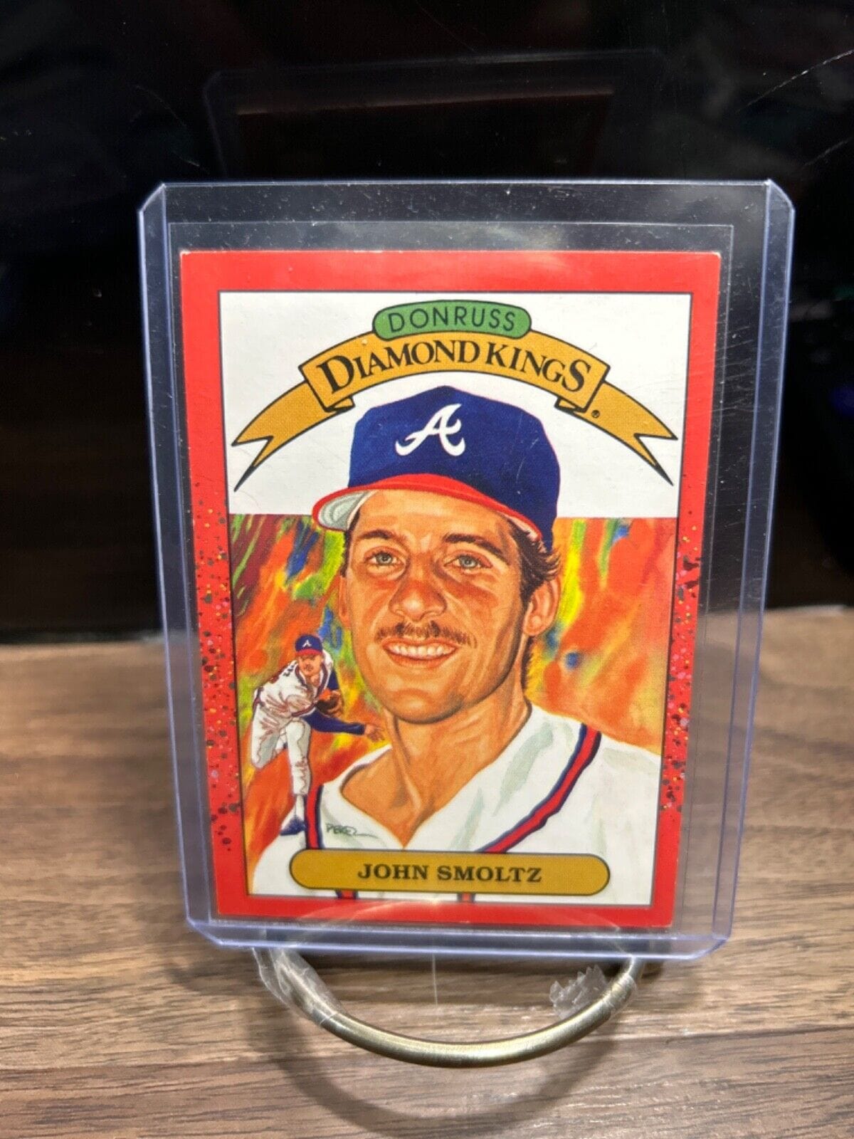 1990 Donruss - Diamond Kings #8 John Smoltz