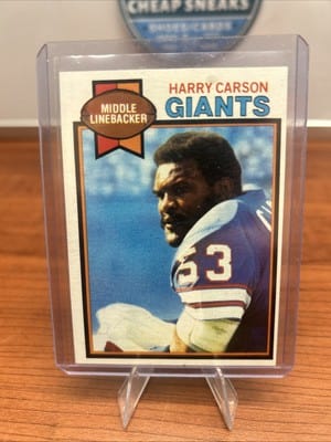 Cheap Sneaks Footwear/Sports Cards 1979 Topps Football Harry Carson New York Giants Card #515
