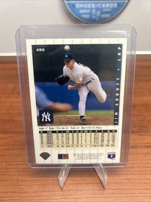 Cheap Sneaks Footwear/Sports Cards 1994 Collector's Choice Jim Abbott New York Yankees #450