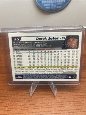 Cheap Sneaks Footwear/Sports Cards 2004 Topps Chrome Derek Jeter New York Yankees #20 NM