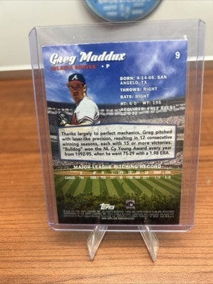 Cheap Sneaks Footwear/Sports Cards 2017 Stadium Club #9 Greg Maddux Atlanta Braves Baseball
