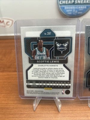 Cheap Sneaks Footwear/Sports Cards 💥2021-22 Panini Prizm Silver Scottie Lewis #287 RC Charlotte Hornet