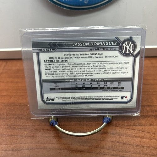 Cheap Sneaks Footwear/Sports Cards 2022 Bowman Chrome Prospects Mojo Refractor #BCP-244 Jasson Dominguez