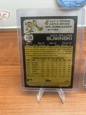 Cheap Sneaks Footwear/Sports Cards 2022 Topps Heritage High Number Baseball Jack Suwinski RC #623 Pittsbu