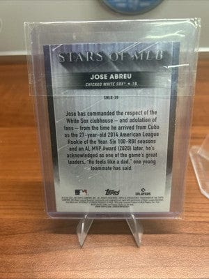 Cheap Sneaks Footwear/Sports Cards 2022 Topps Jose Abreu Stars of MLB Insert #SMLB-39 White Sox