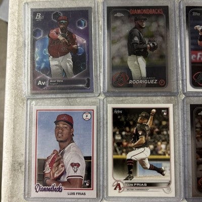 Cheap Sneaks Footwear/Sports Cards Arizona Diamondbacks Lot Moreno (RC) , Frias (RC), Arol Vera PE-28 Bow