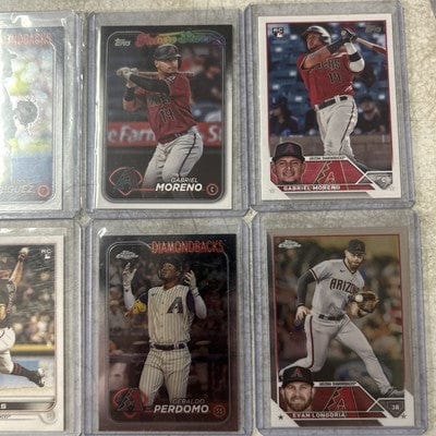 Cheap Sneaks Footwear/Sports Cards Arizona Diamondbacks Lot Moreno (RC) , Frias (RC), Arol Vera PE-28 Bow