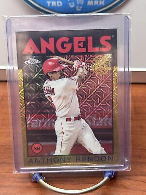 Cheap Sneaks Footwear/Sports Cards Baseball Card 1/50 Anthony Rendon 2021 Topps Chrome Gold Mojo #86TC-16 Angels #1 On