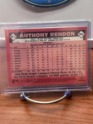 Cheap Sneaks Footwear/Sports Cards Baseball Card 1/50 Anthony Rendon 2021 Topps Chrome Gold Mojo #86TC-16 Angels #1 On