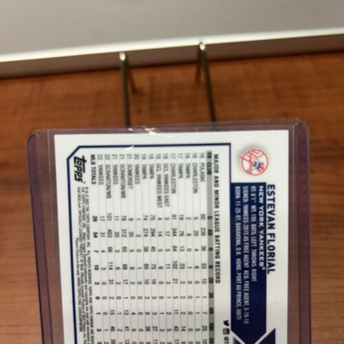 Cheap Sneaks Footwear/Sports Cards Baseball Card 15/25 Estevan Florial 2023 Topps Chrome Sapphire Orange Refrac.#USCS21