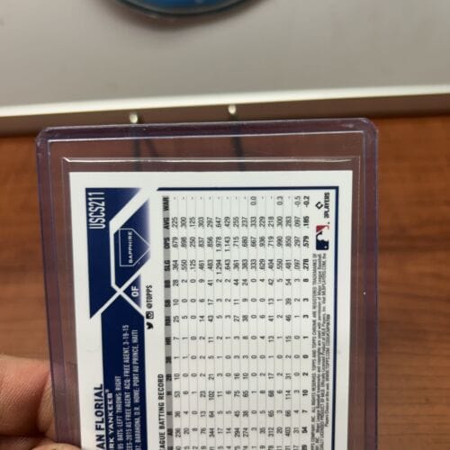 Cheap Sneaks Footwear/Sports Cards Baseball Card 15/25 Estevan Florial 2023 Topps Chrome Sapphire Orange Refrac.#USCS21