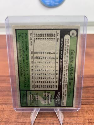 Cheap Sneaks Footwear/Sports Cards Baseball Card 1979 Topps #110 Vida Blue