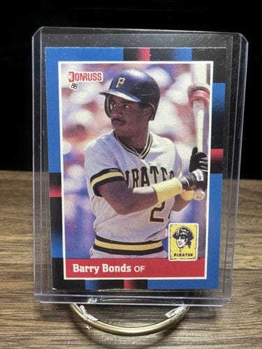 Cheap Sneaks Footwear/Sports Cards Baseball Card 1988 Donruss Baseball Barry Bonds #326 Pittsburgh Pirates Mint/Near Mi