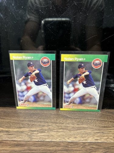 Cheap Sneaks Footwear/Sports Cards Baseball Card 1989 Donruss Nolan Ryan Baseball Card Lot Of 2