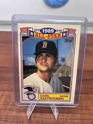Cheap Sneaks Footwear/Sports Cards Baseball Card 1990 Topps #22 Carl Yastrzemski Glossy All-Stars